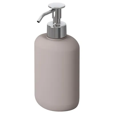 Distributeur de savon EKOLN beige — photo produit associée par ReFound à la ligne « EKOLN soap dispnsr b »